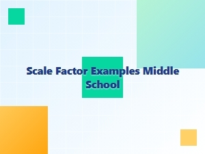 Scale Factor Worksheets for Middle School Practice